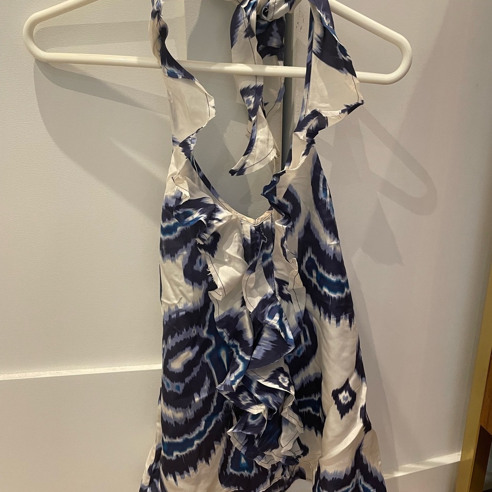 Banana Republic Cocktail Silk halter top - Like new